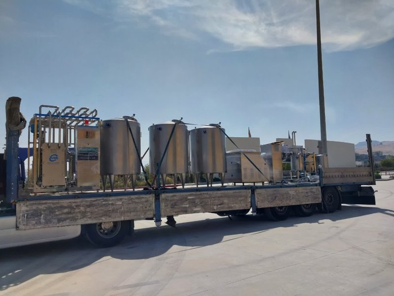 ارسال ماشین آلات صنایع غذایی MSA به نمایشگاه سلیمانیه عراق 2023